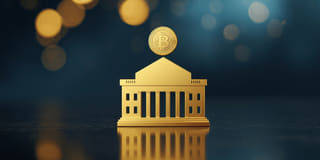 Imagem com abordagem jornalística sobre o interesse de instituições em ETFs de criptomoedas