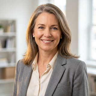 Sarah Coleman, Diretora Financeira na Nexus Investória AI, retratada em imagem de perfil